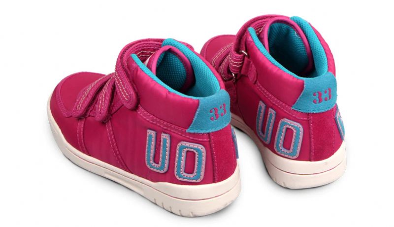 Delilah Höga Sneakers För Flickor - Fuscia