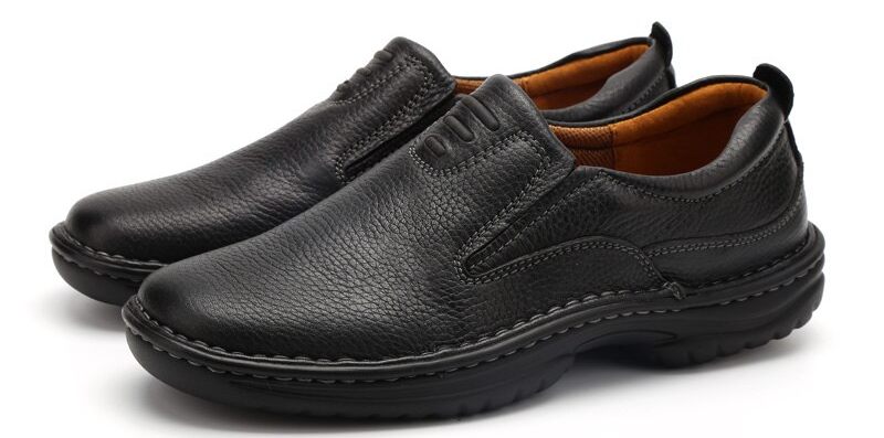 Delle Loafers Klassiska Skor För Män - Svart
