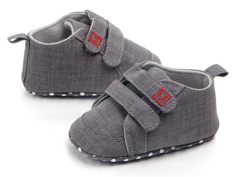 Delmey Baby Pojkar Casual Sneakers - Grå