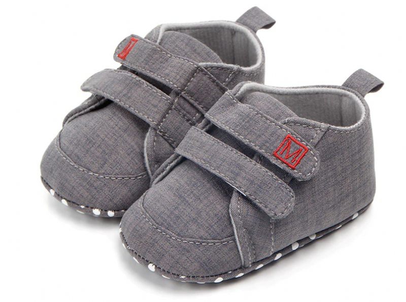 Delmey Baby Pojkar Casual Sneakers - Grå