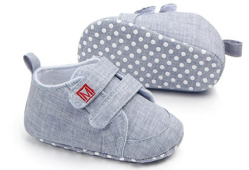 Delmey Baby Pojkar Casual Sneakers - Grå
