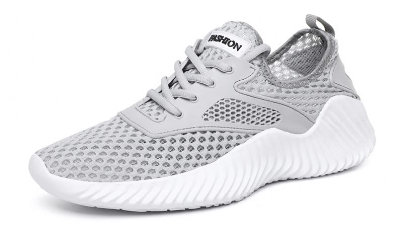 Delmey Modesneakers För Män - Grå