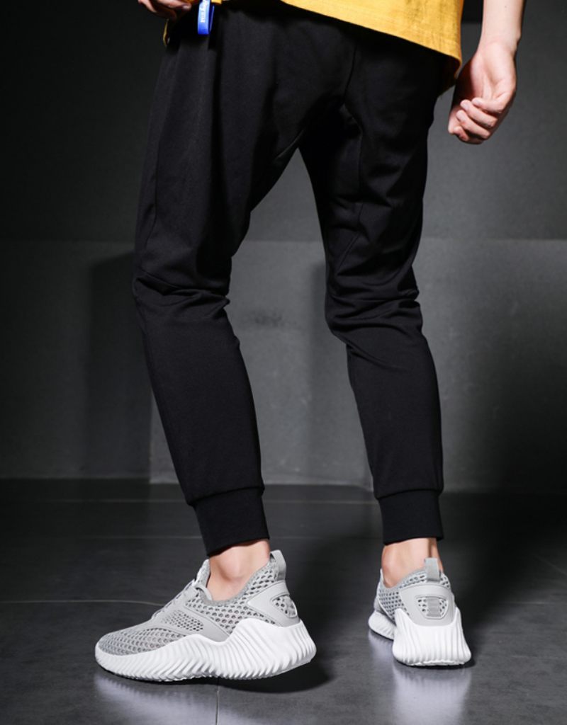 Delmey Modesneakers För Män - Grå