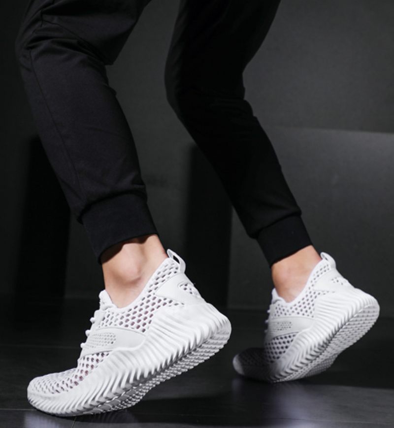 Delmey Modesneakers För Män - Grå