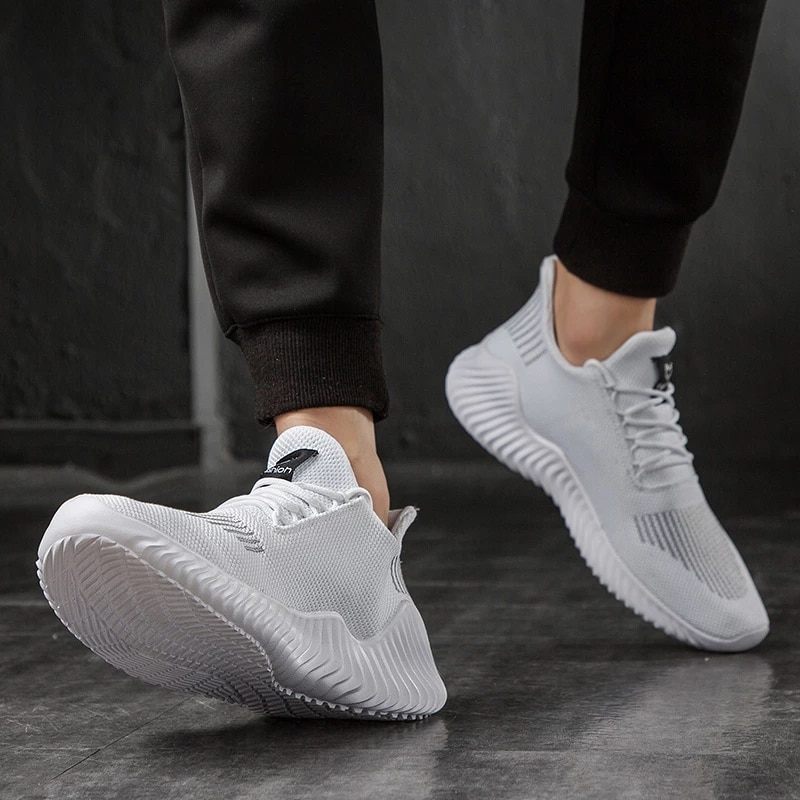 Delmo Walking Sneaker För Män - Vit