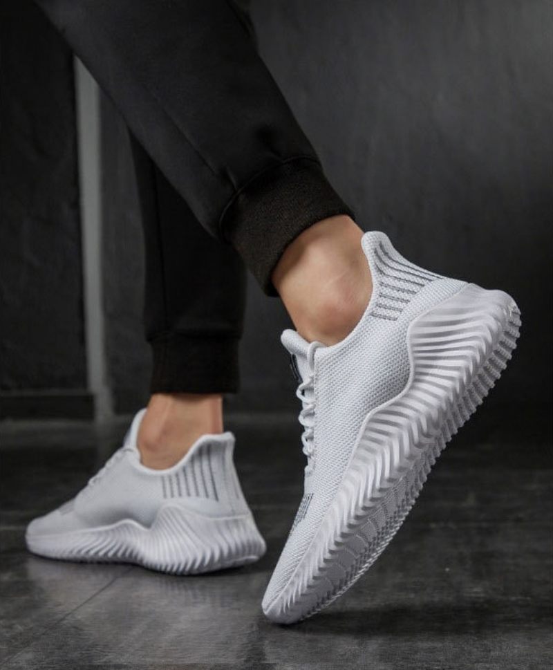 Delmo Walking Sneaker För Män - Vit