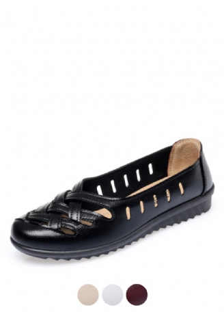 Delu Dam Loafer Svarta Skor