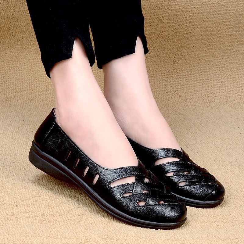 Delu Dam Loafer Svarta Skor - Svart