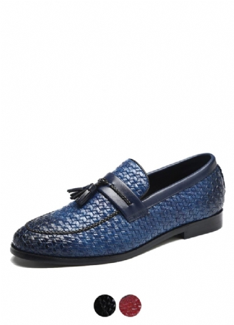 Delvet Loafers Lyxiga Skor För Män