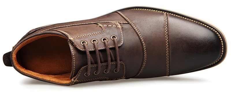 Demetrio Herr Casual Oxford - Kaffe