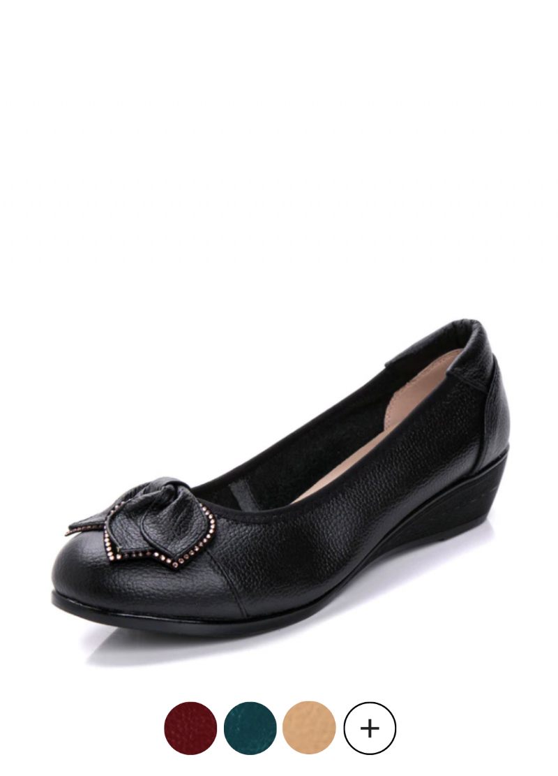 Denise Dam Loafer Svarta Skor