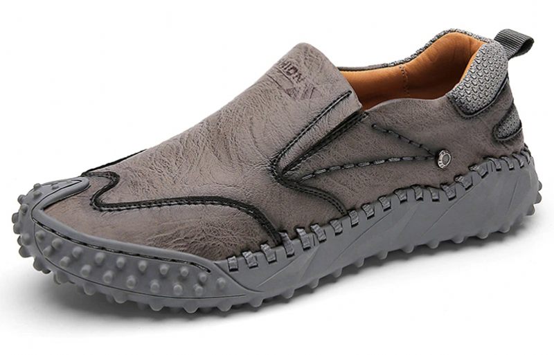 Dennis Loafers Klassiska Skor För Män - Grå