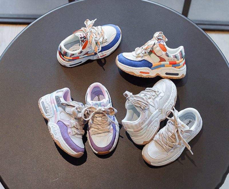 Depablos Unisex Casual Sneaker För Barn - Lila