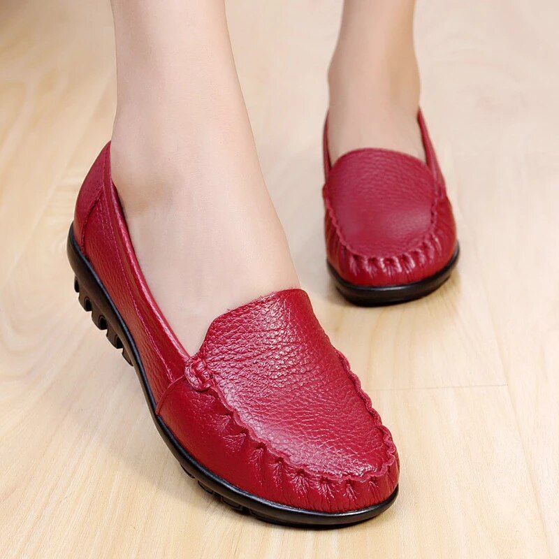Desiree Dam Loafer Skor - Röd