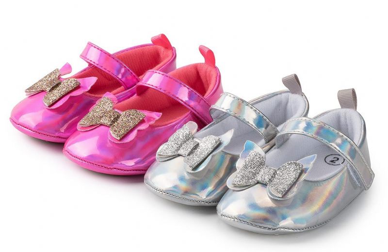 Deyna Platta Flickskor - Silver
