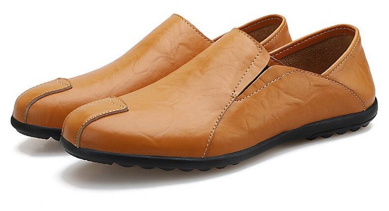 Dibu Loafers För Män Fritidsskor - Gul
