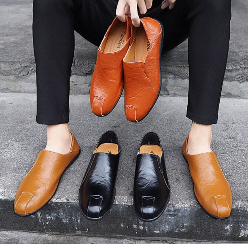 Dibu Loafers För Män Fritidsskor - Gul