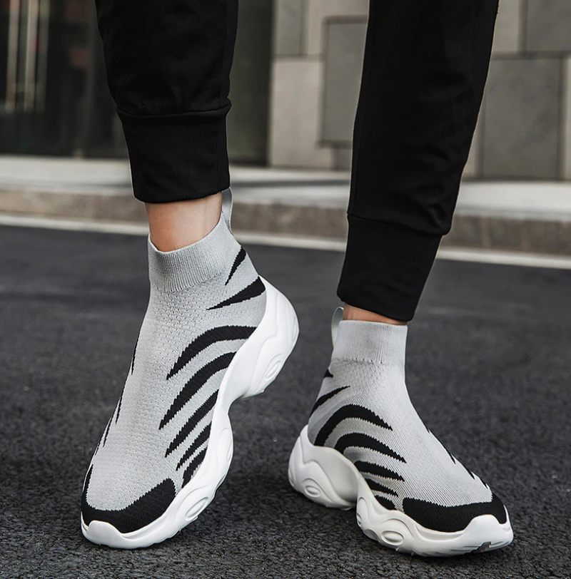 Didac Casual Sneakers För Män - Grå