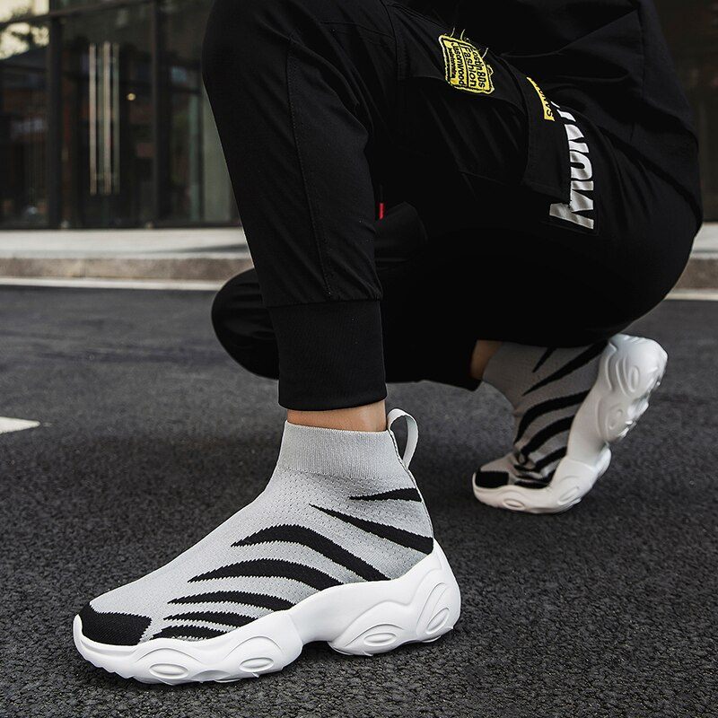 Didac Casual Sneakers För Män - Grå