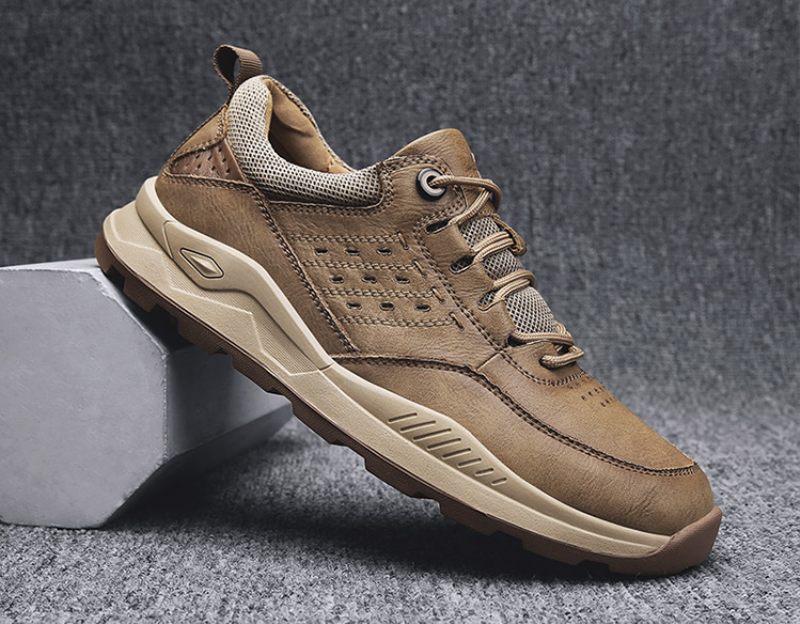 Dil Klassiska Sneakers För Män - Kaki
