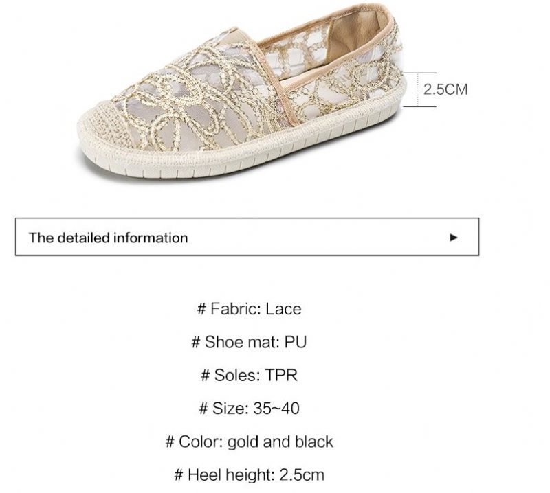 Dilcia Loafers - Guld