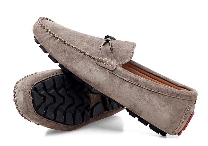 Diler Loafers Mockaskor För Män - Khaki