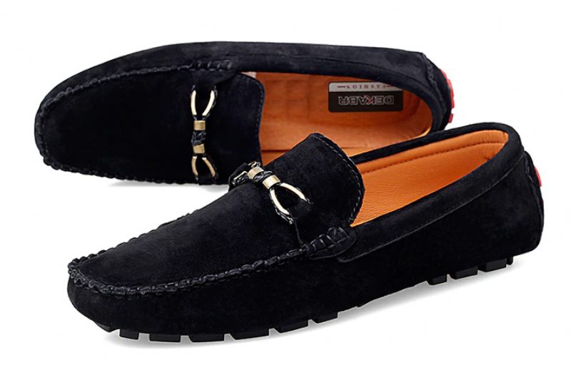 Diler Loafers Mockaskor För Män - Khaki