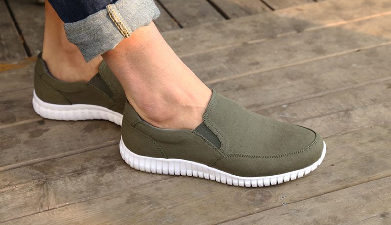 Dilmer Slip-on Sneakers För Män - Grön