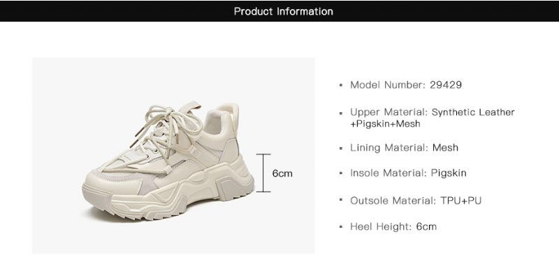 Dimou Mesh Sneakers För Kvinnor - Beige