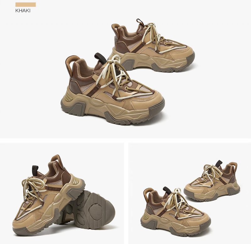 Dimou Mesh Sneakers För Kvinnor - Beige