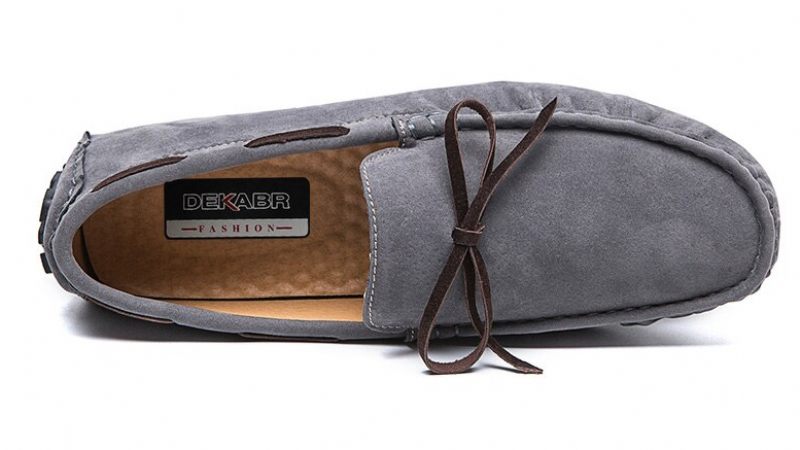 Dingo Loafers Skor För Män - Grå