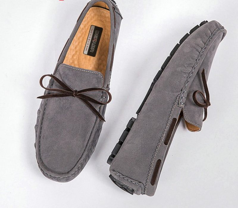 Dingo Loafers Skor För Män - Grå