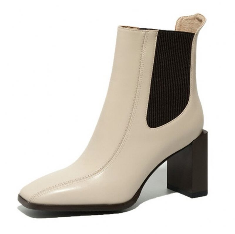 Dixie Boots Ankelhöjd - Beige
