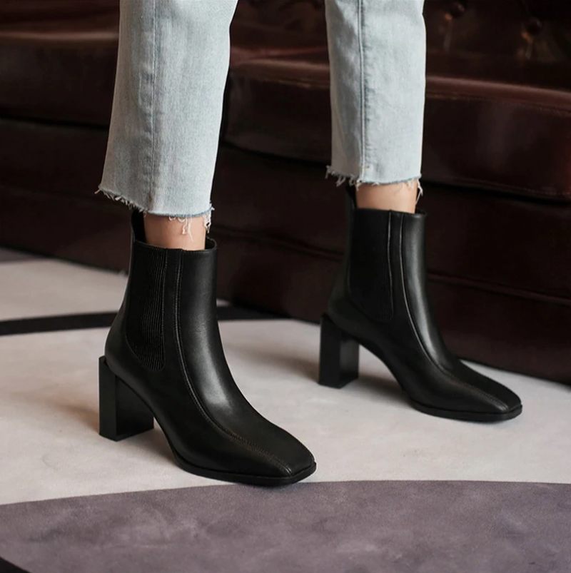 Dixie Boots Ankelhöjd - Beige