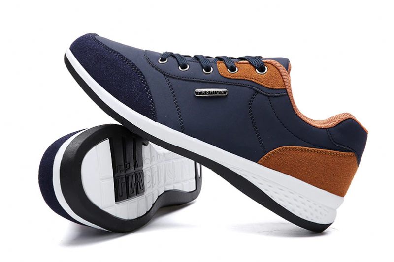 Dohan Klassiska Sneakers För Män - Blå