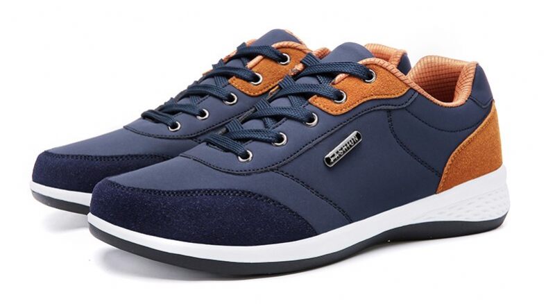 Dohan Klassiska Sneakers För Män - Blå