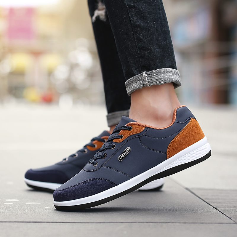 Dohan Klassiska Sneakers För Män - Blå