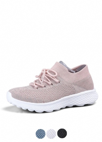 Dominga Sneaker Dam Andas Snöra Sport Platta Skor