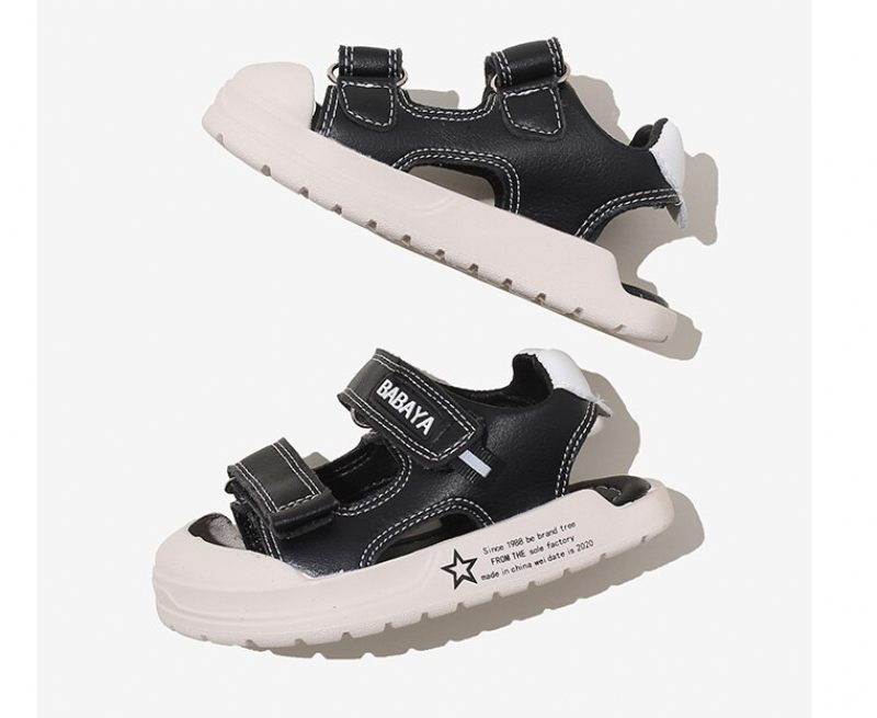 Doncik Unisex Casual Sandal För Barn - Svart