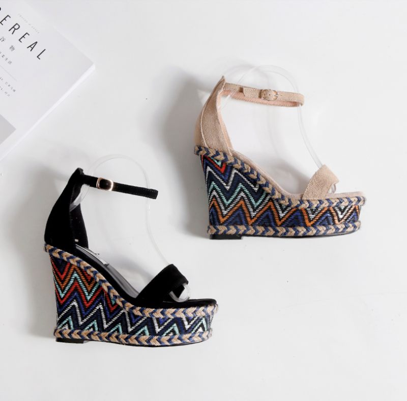 Dorian Wedges - Svart