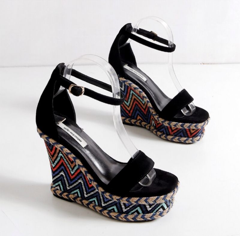 Dorian Wedges - Svart