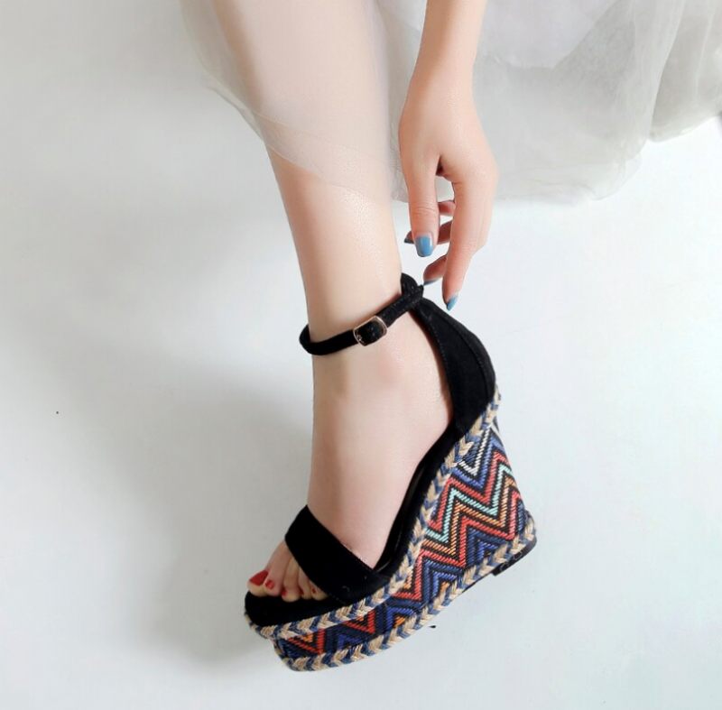 Dorian Wedges - Svart