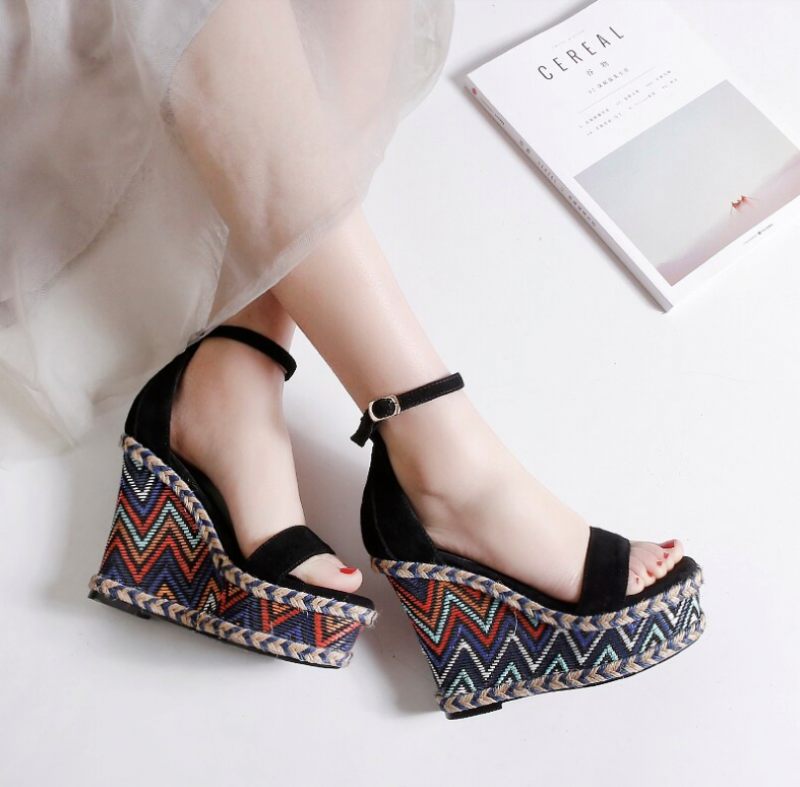 Dorian Wedges - Svart