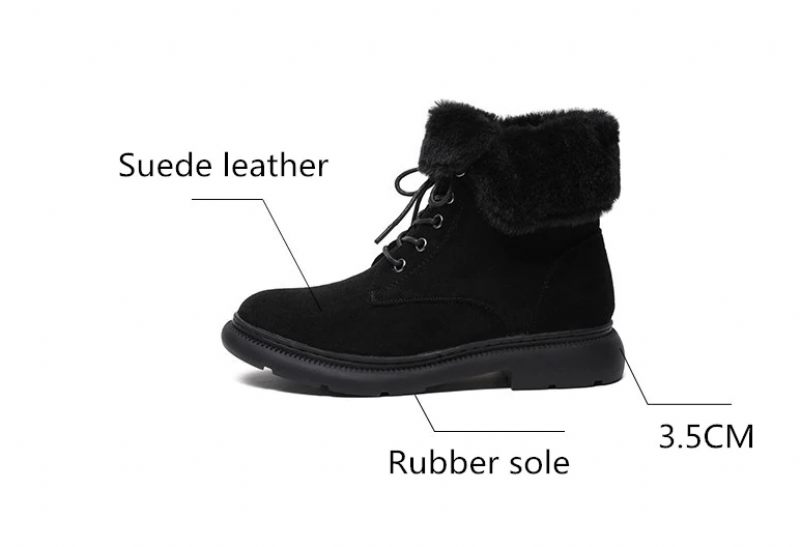 Dorsal Damstövlar Mid-calf Skor - Svart