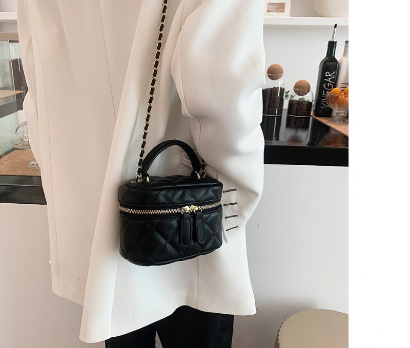 Dory Crossbody Handväska I Miniläder För Kvinnor - Grön
