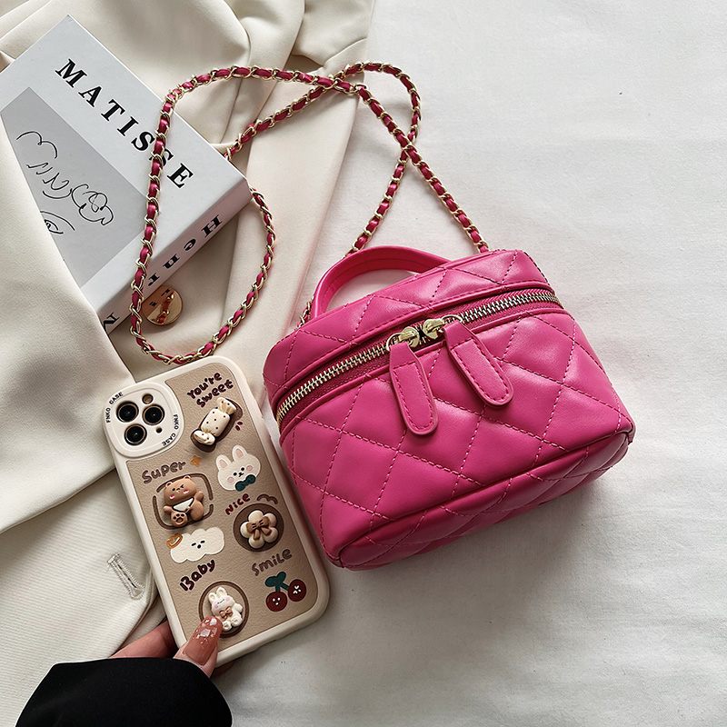 Dory Crossbody Handväska I Miniläder För Kvinnor - Grön