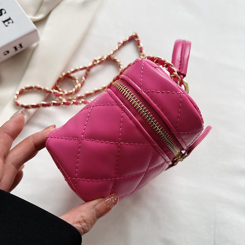 Dory Crossbody Handväska I Miniläder För Kvinnor - Grön