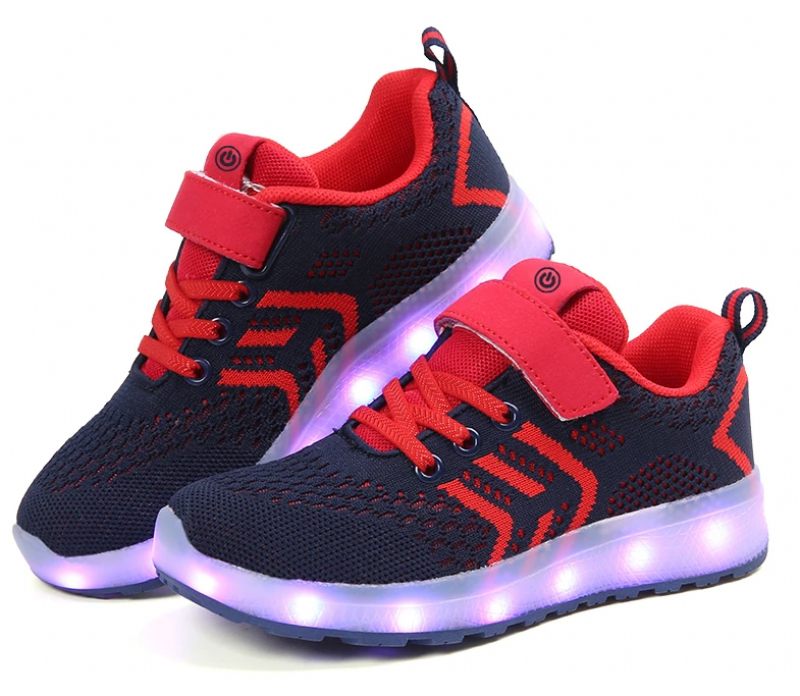 Downey Lighted Sneaker För Pojkar - Blå