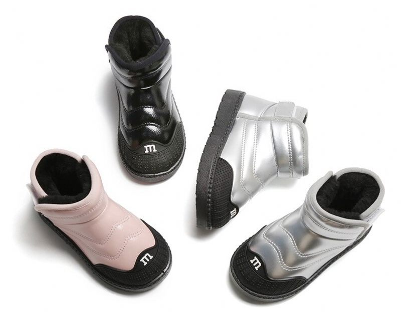 Duarte Unisex Varma Stövel För Barn - Silver