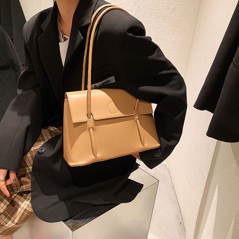 Duff Luxury Designer Small Tote Handväska För Kvinnor - Svart